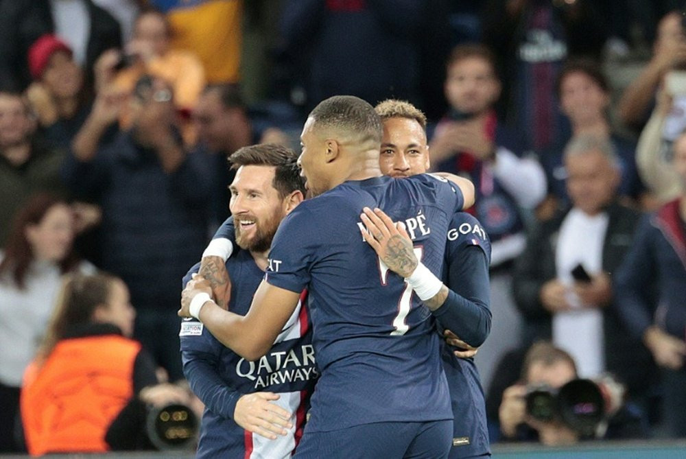 neymar and mbappe and messi 0094