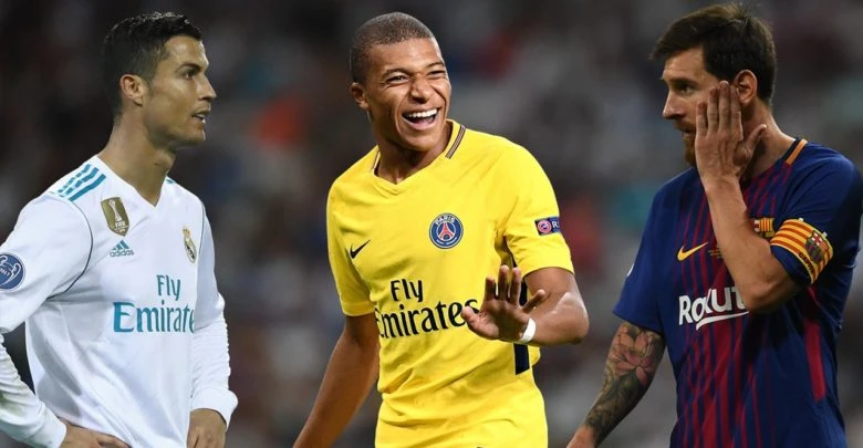 neymar and mbappe and messi 0095