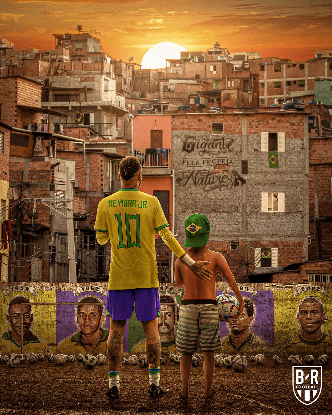 neymar and pele wallpaper 0011