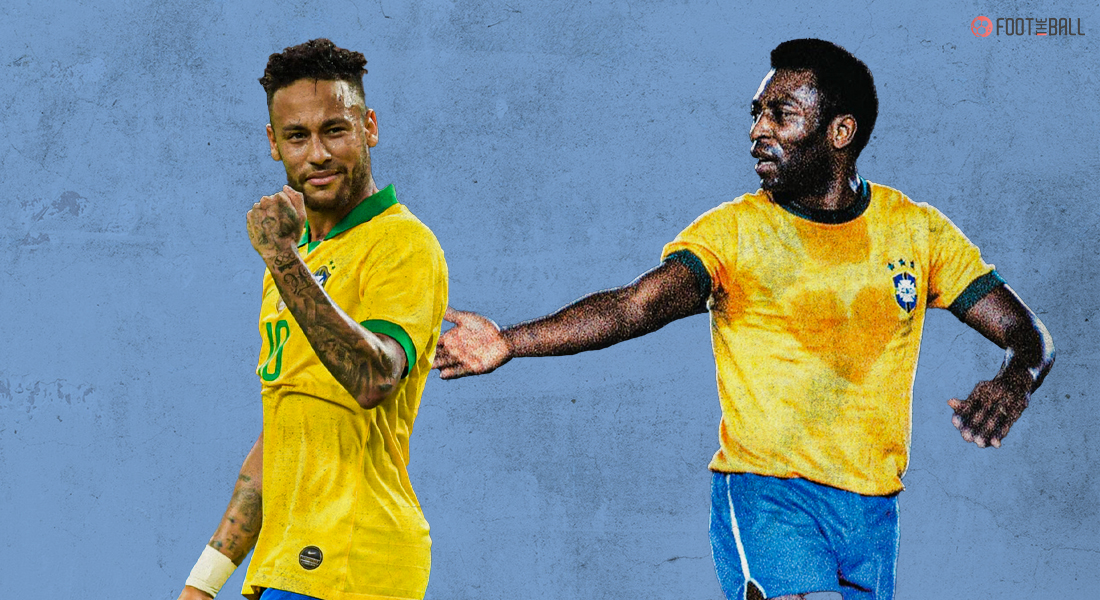 neymar and pele wallpaper 0012