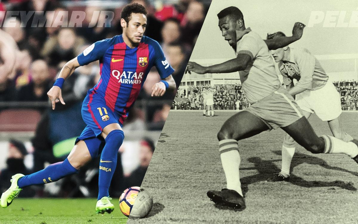 neymar and pele wallpaper 0015