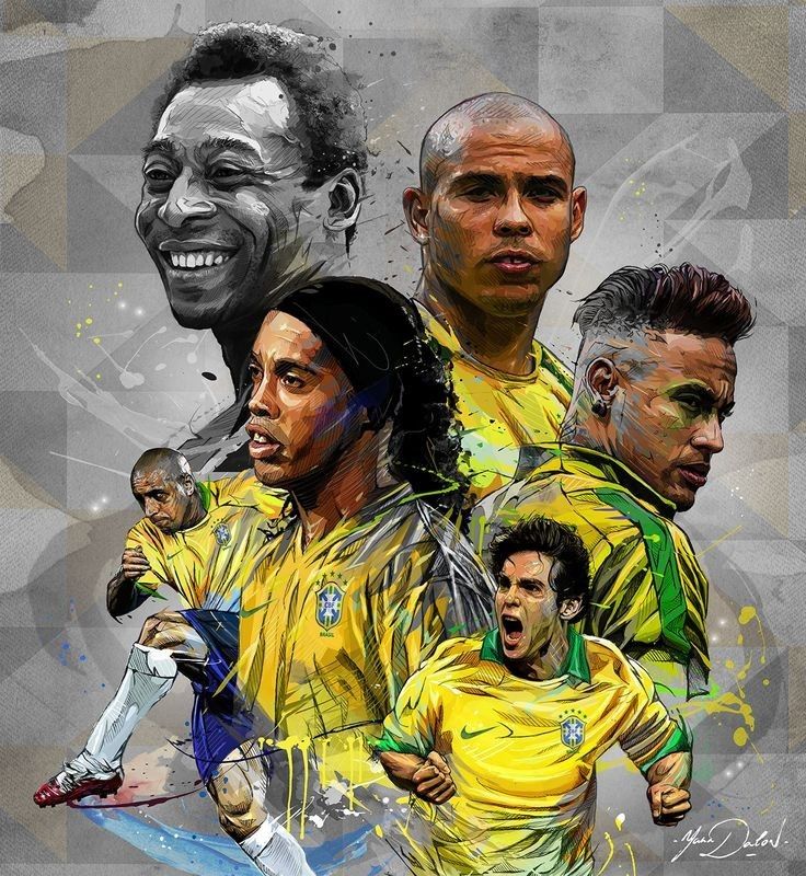 neymar and pele wallpaper 0080