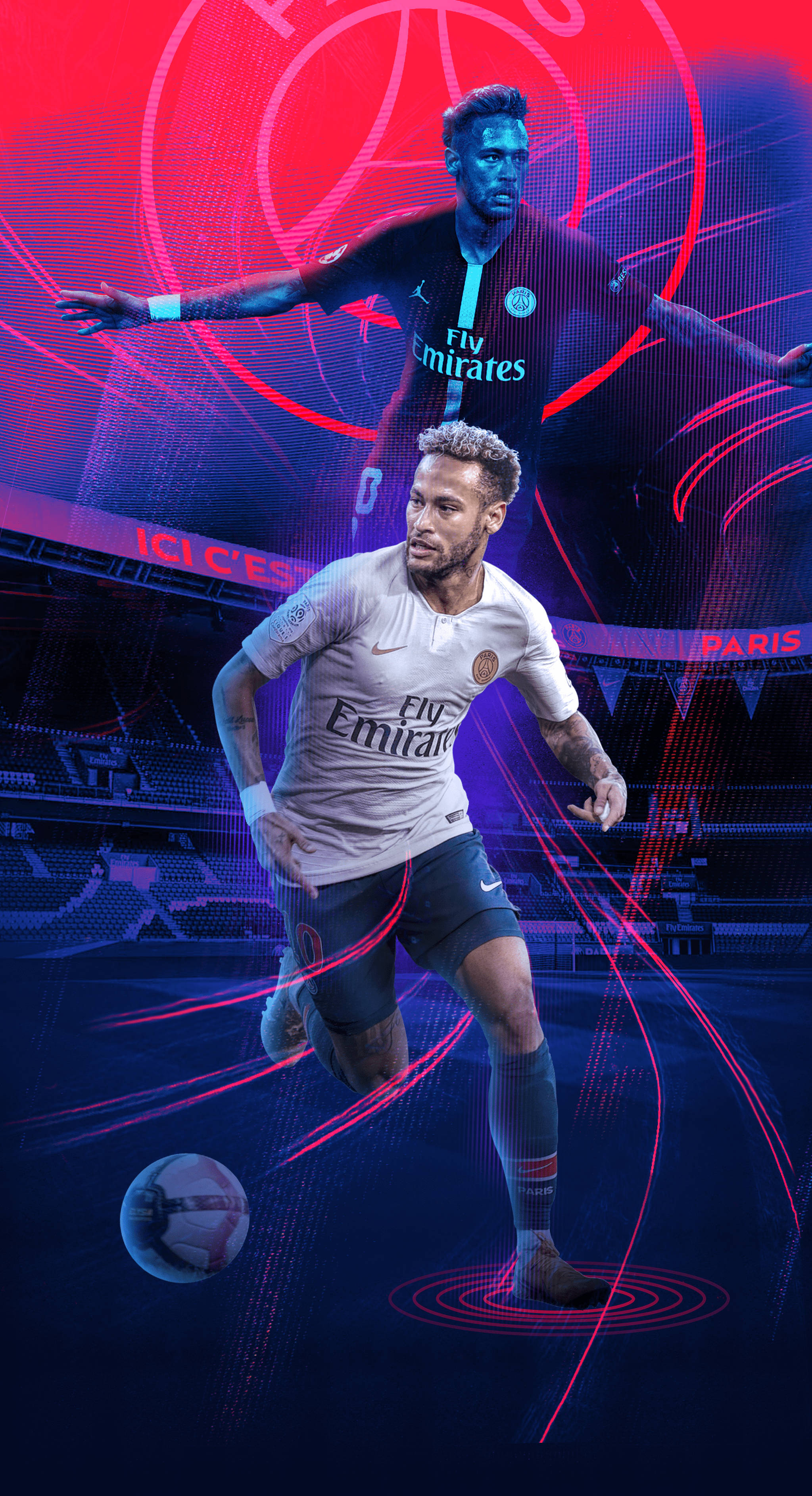 Neymar Jr fan interactions
