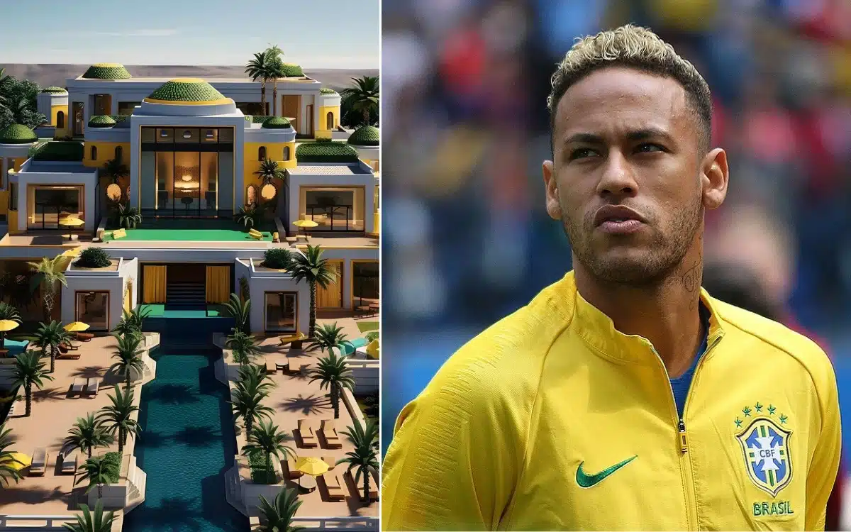 Neymar Jr house location