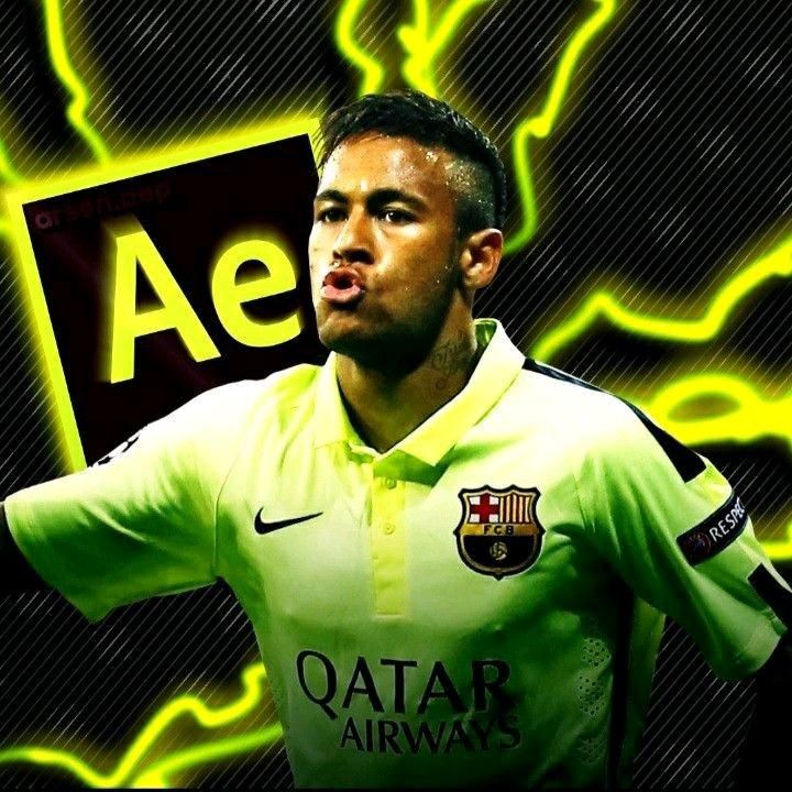 Neymar Jr in action.