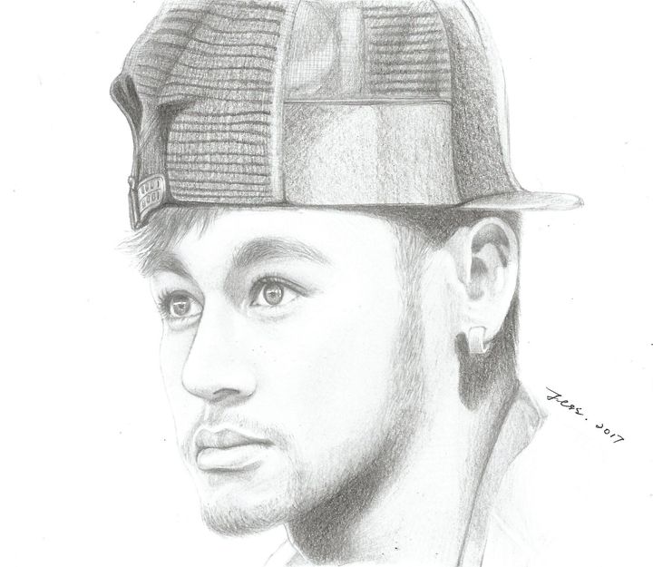 neymar jr portrait 0032