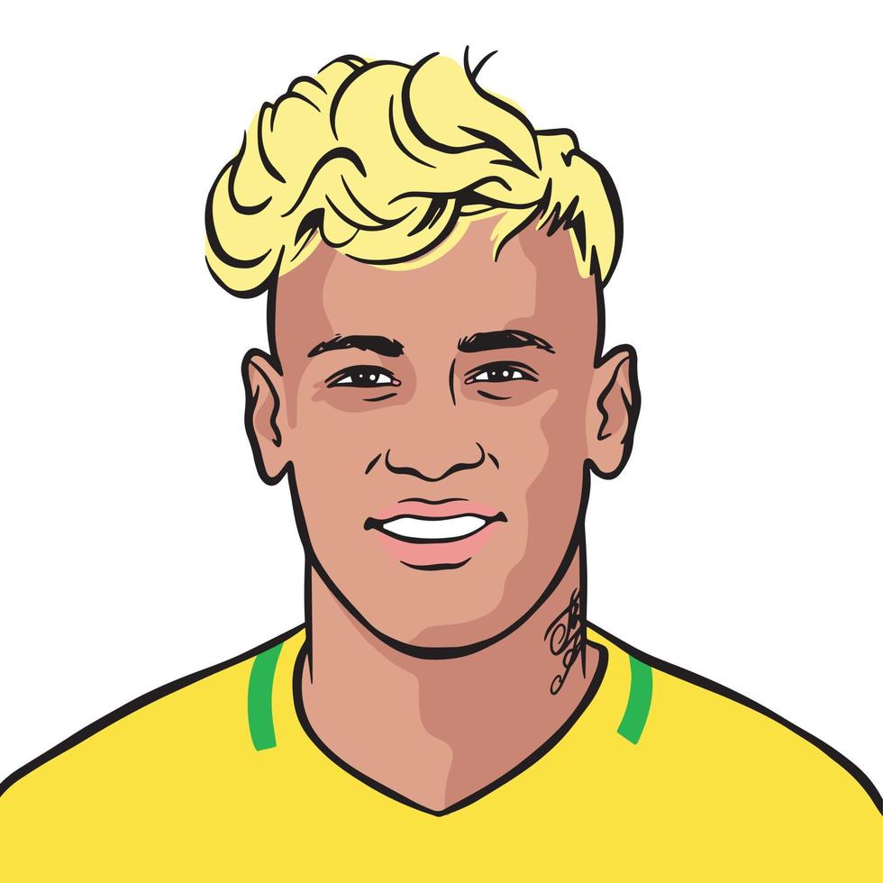 neymar jr portrait 0053