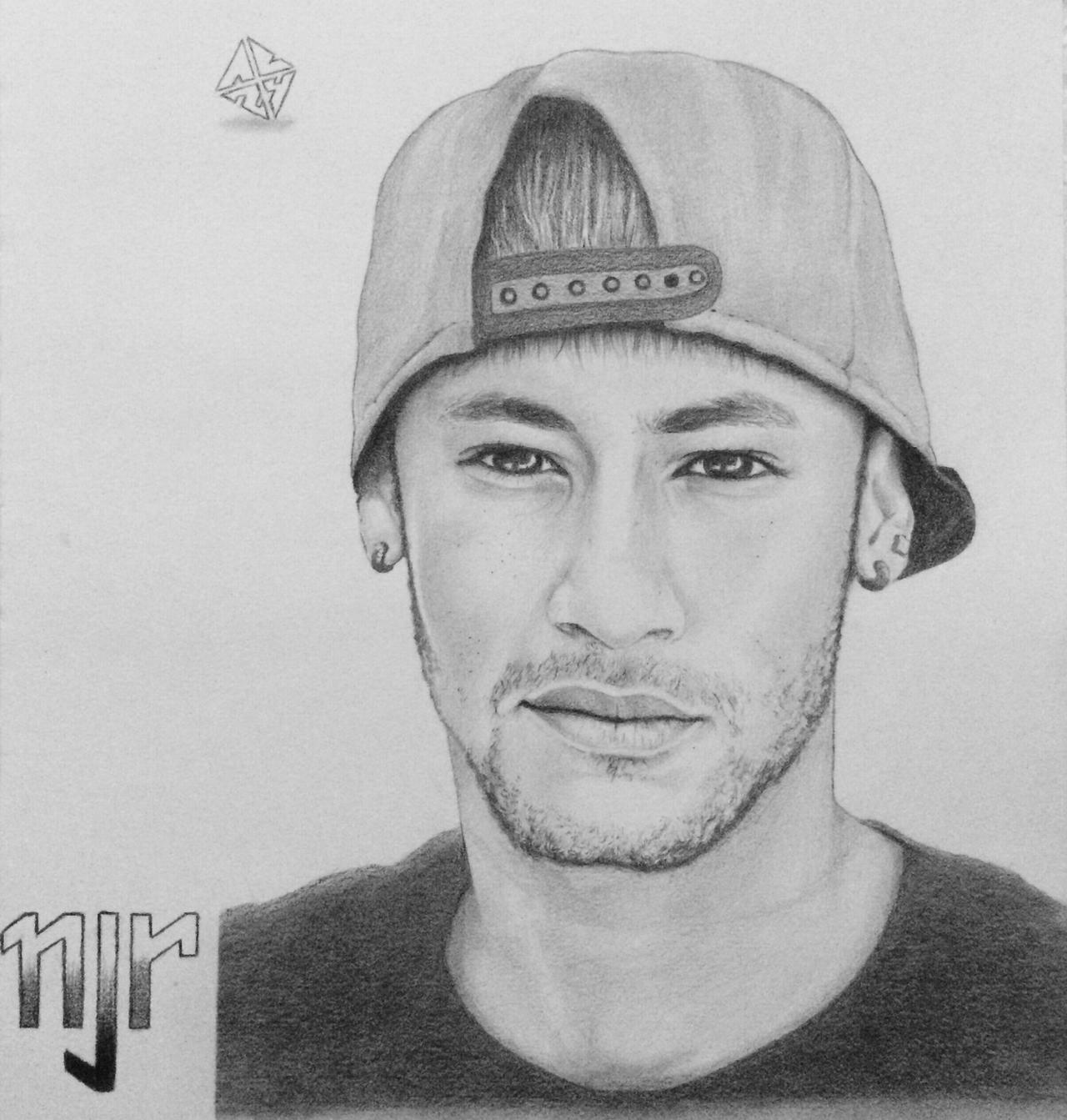 neymar jr portrait 0060