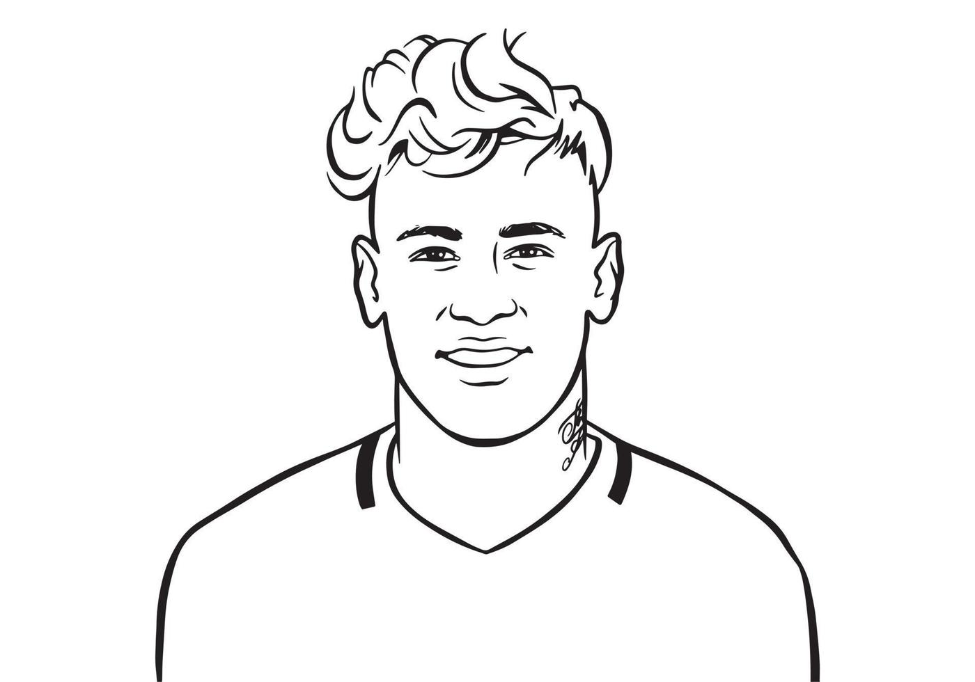 neymar jr portrait 0068