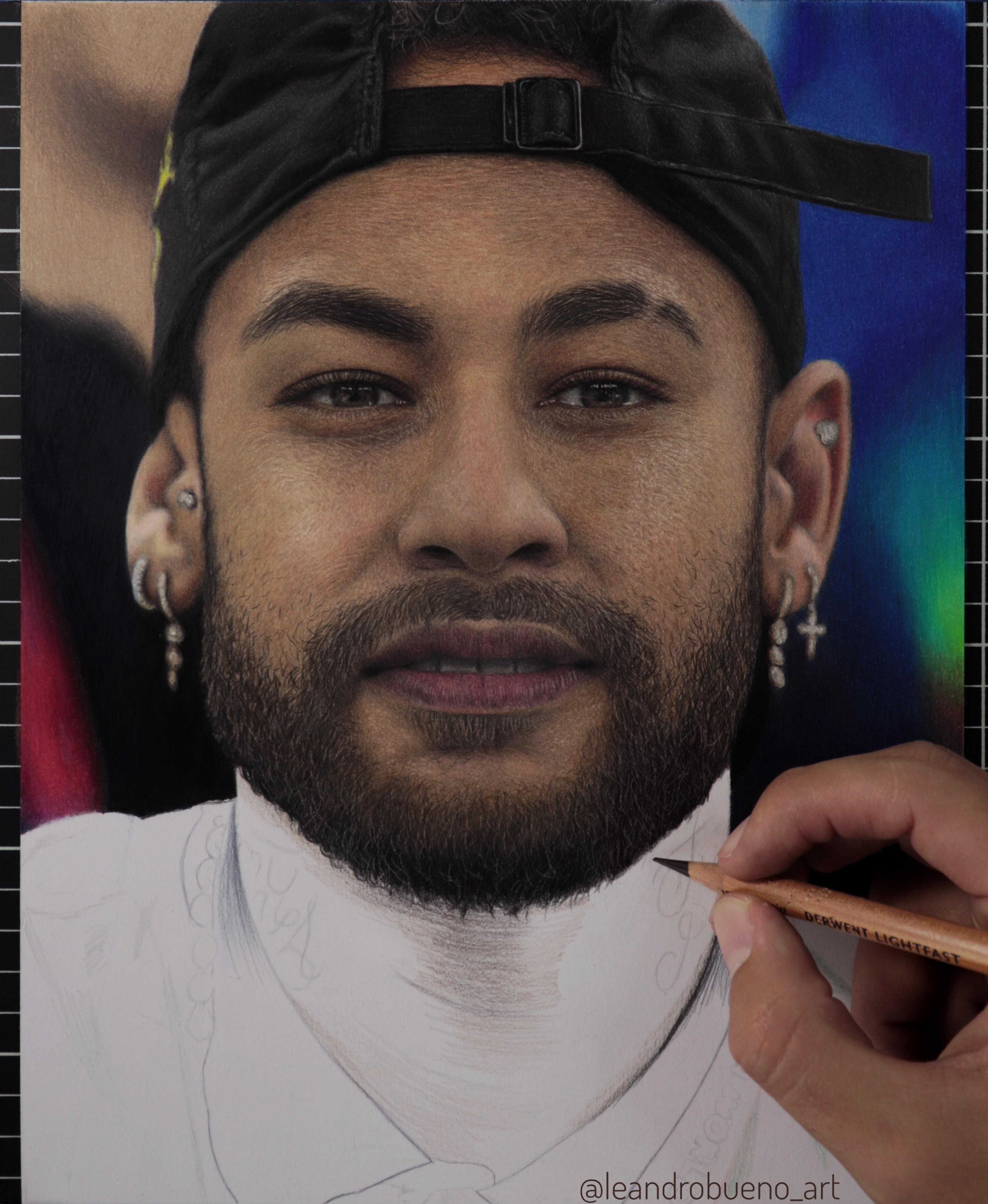 neymar jr portrait 0072