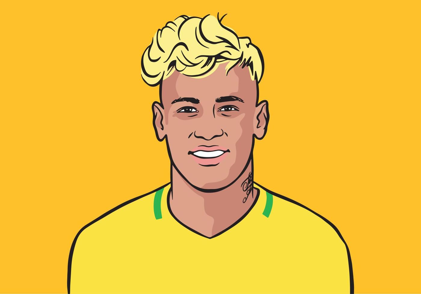 neymar jr portrait 0085