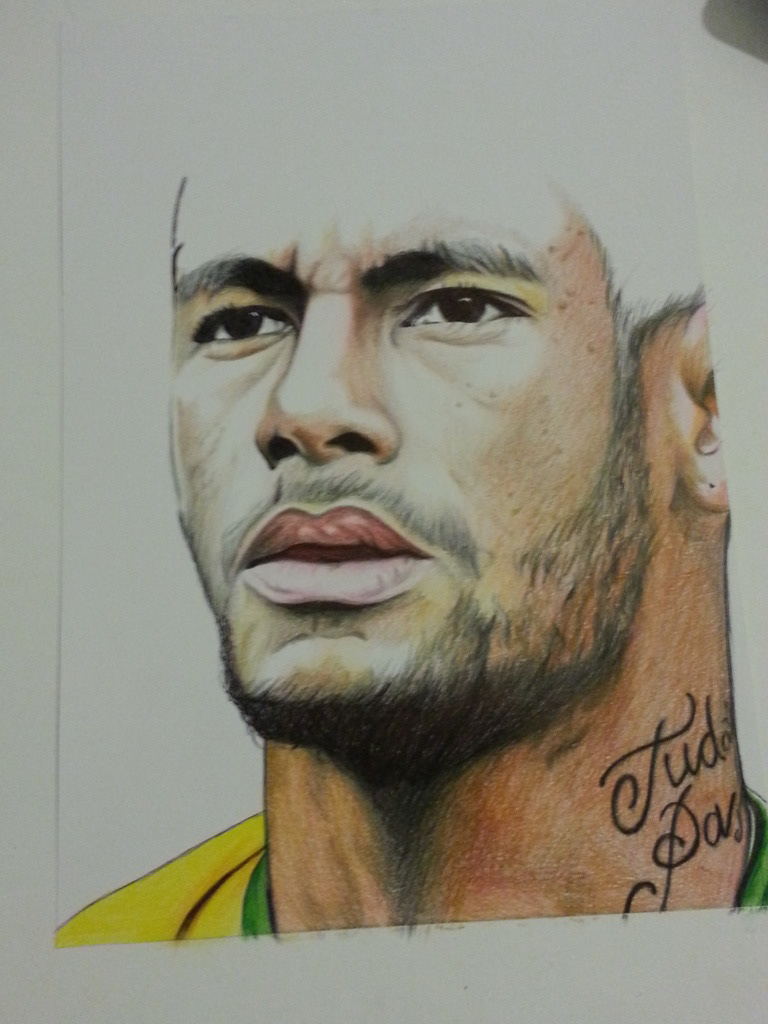 neymar jr portrait 0088