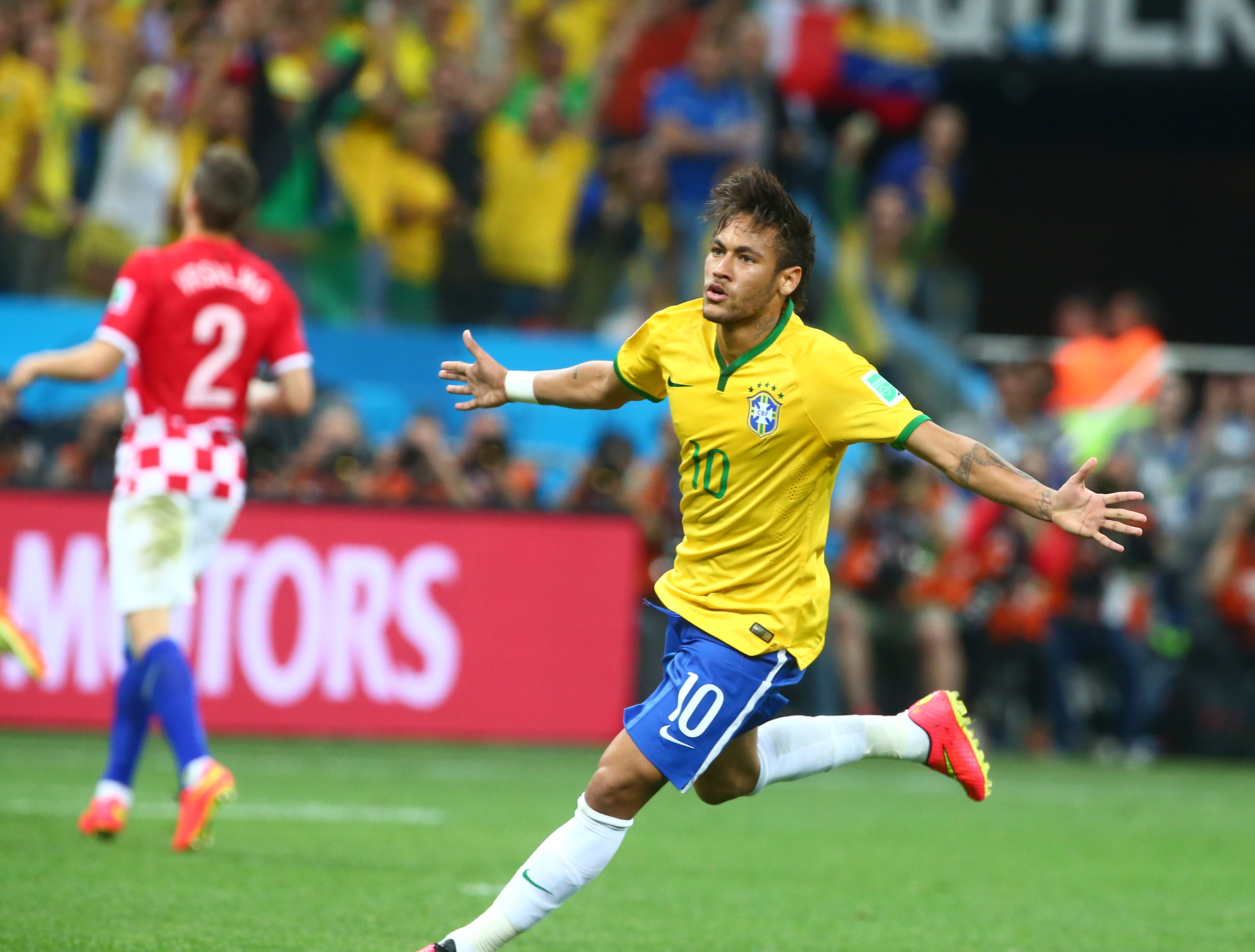 Neymar performance 2014