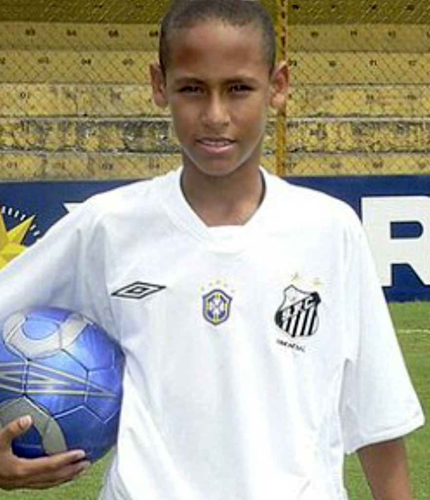 neymar young pics
