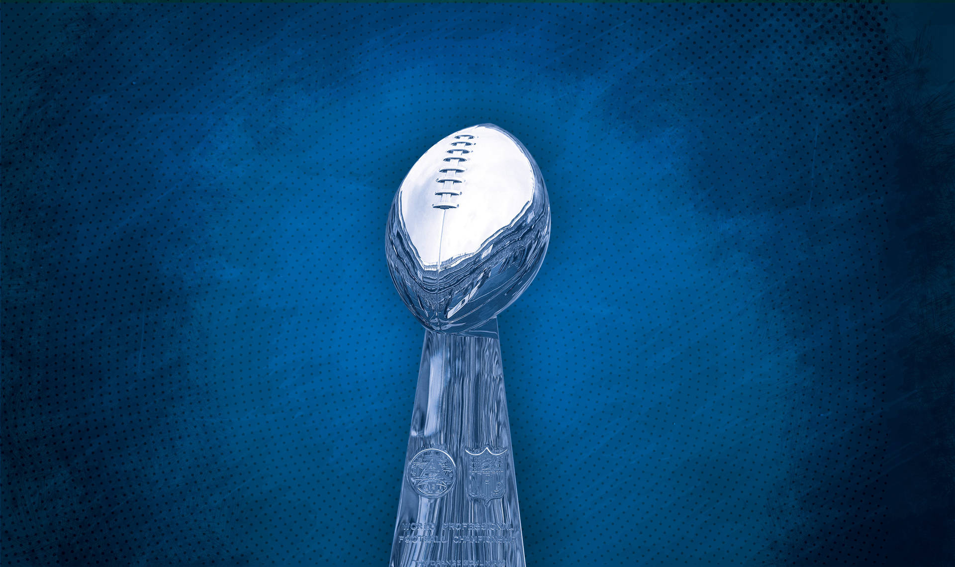 NFL trophy fan art.