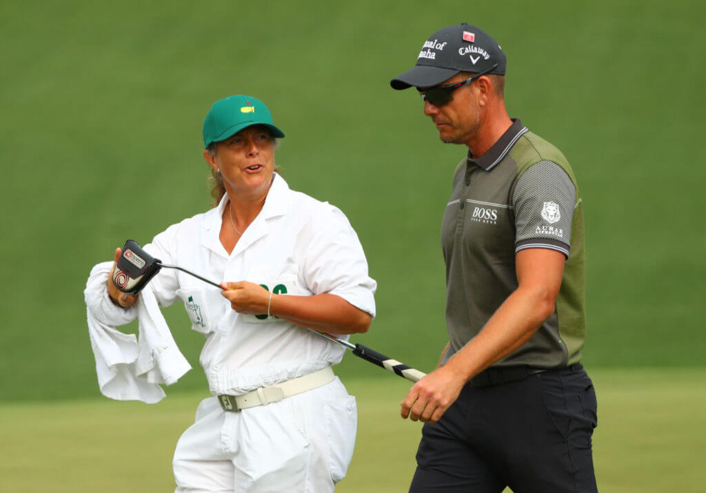 Nick Faldo caddy experiences