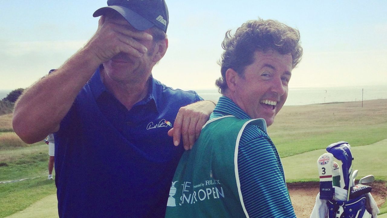 Nick Faldo caddy moments