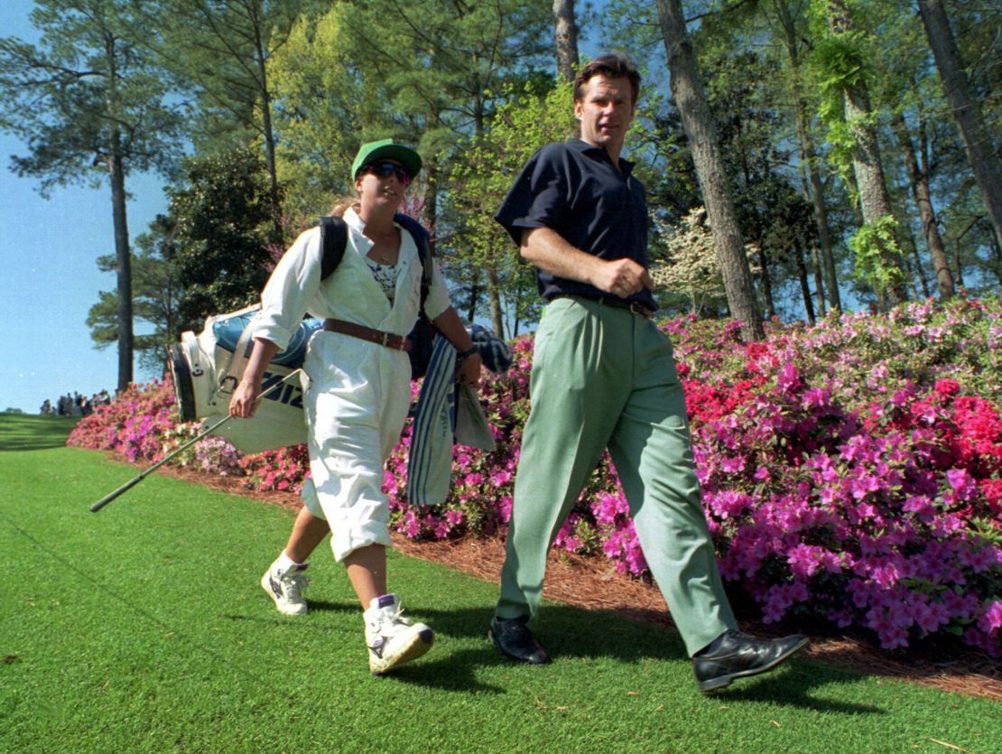 Nick Faldo caddy relationship