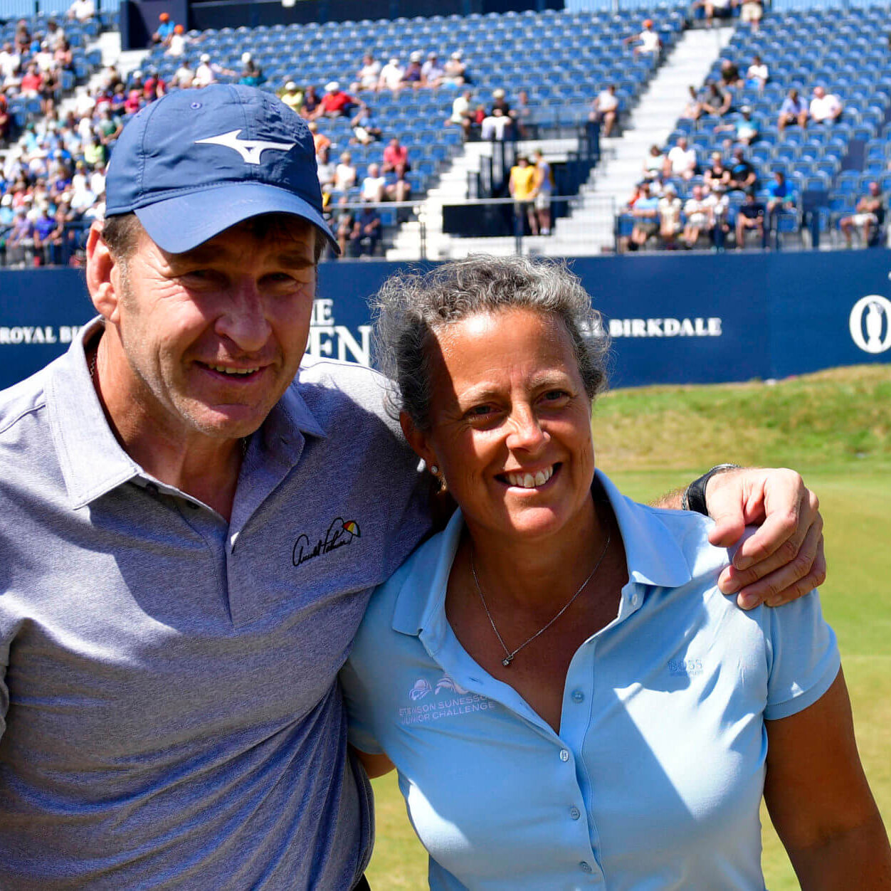 Nick Faldo caddy role