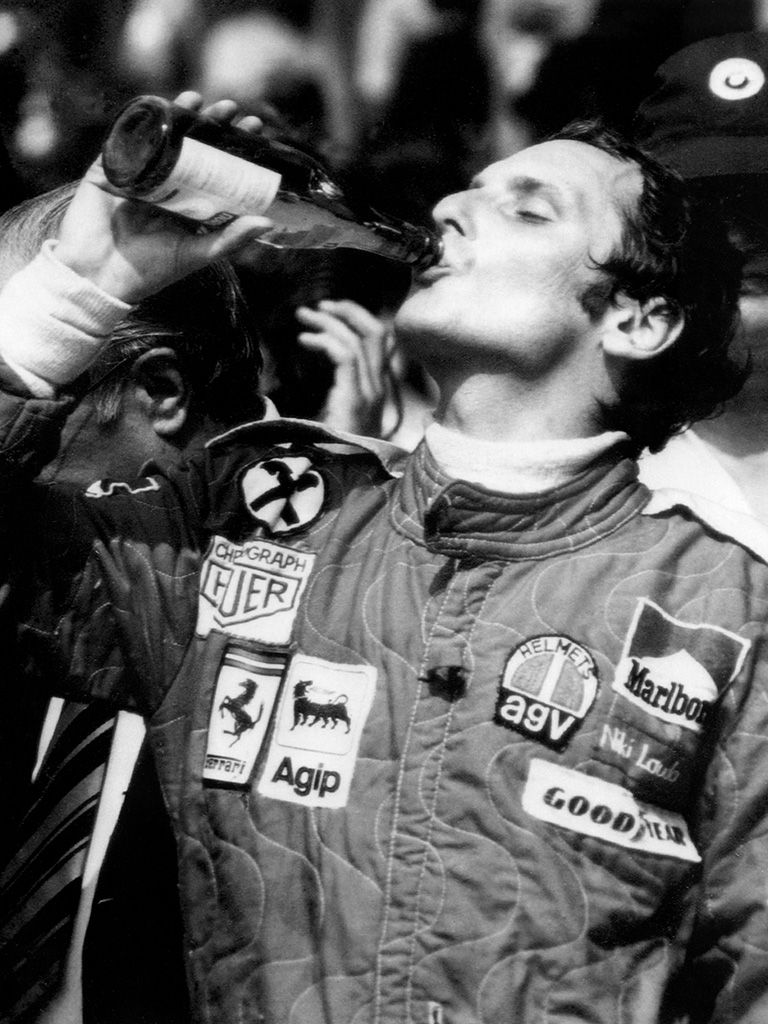Niki Lauda historical photographs