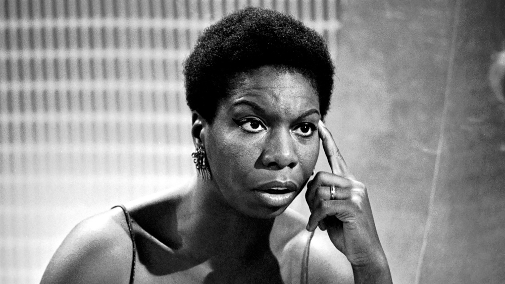 Nina Simone artistic imagery.