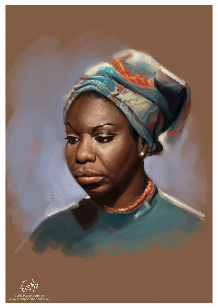 nina simone portrait 0028
