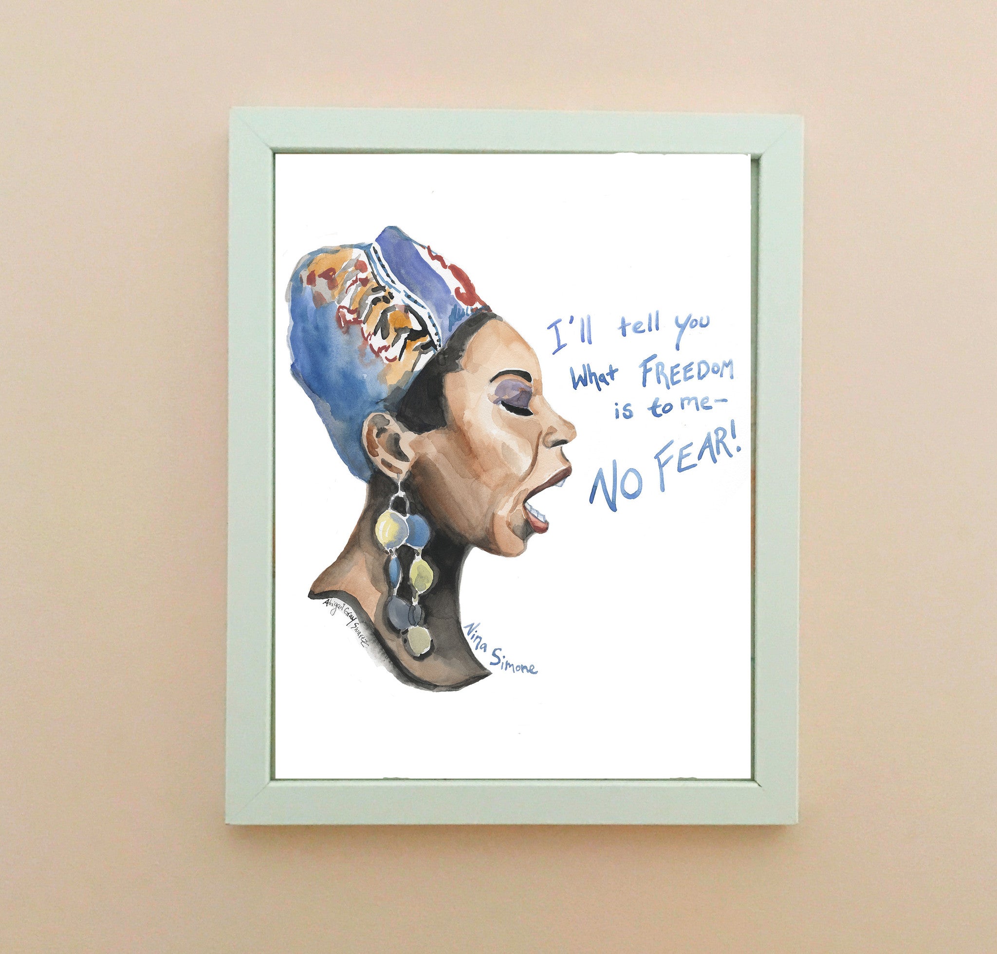 nina simone portrait 0048