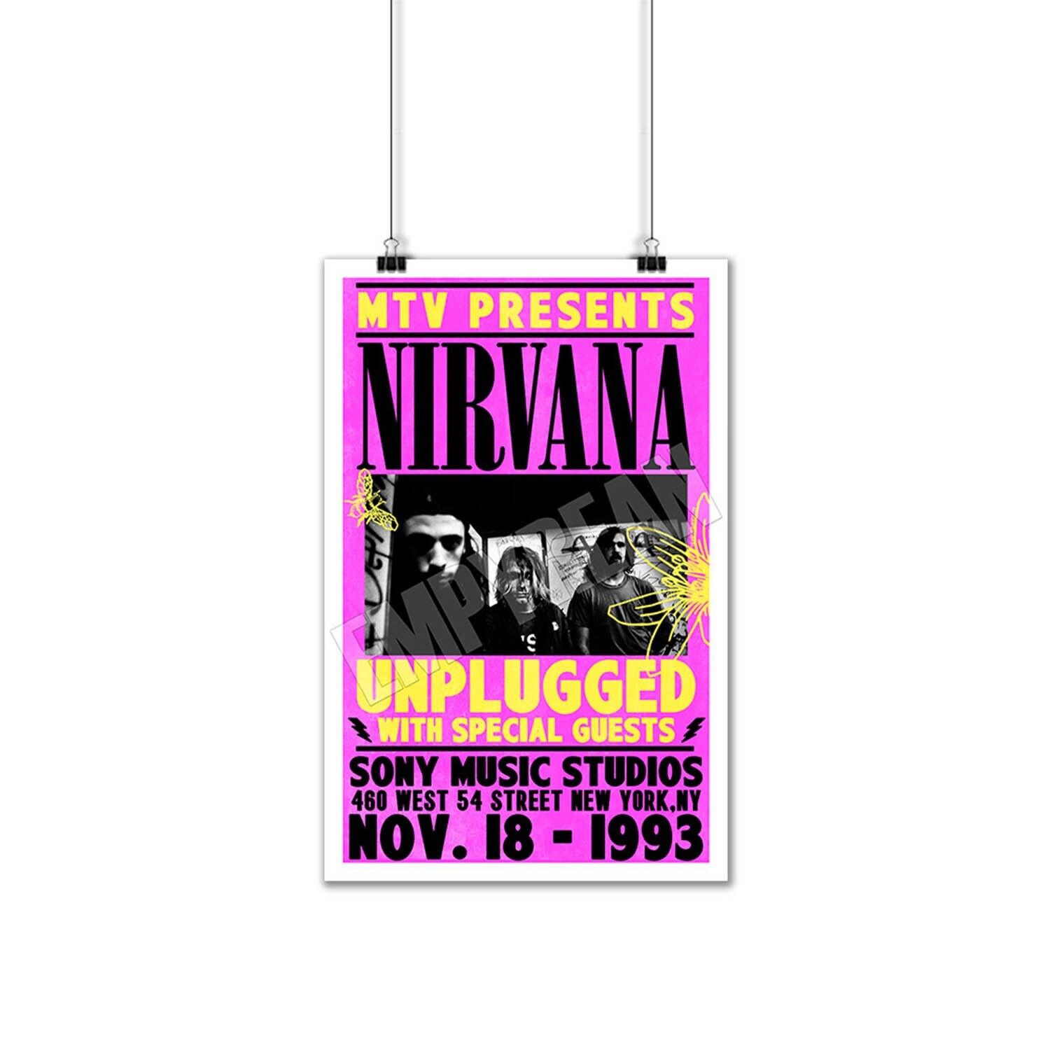 nirvana mtv unplugged poster 0035
