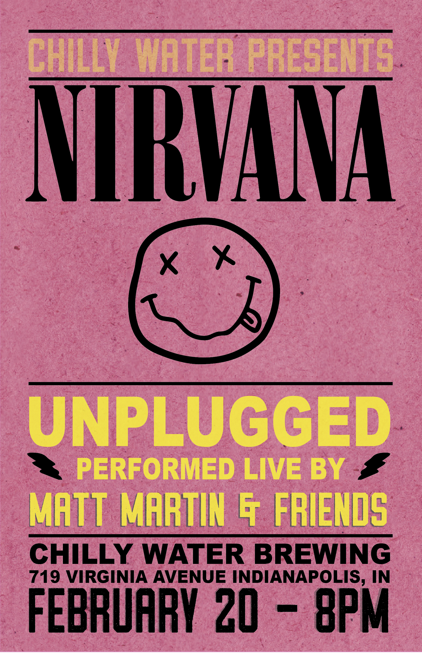 nirvana unplugged poster 0010