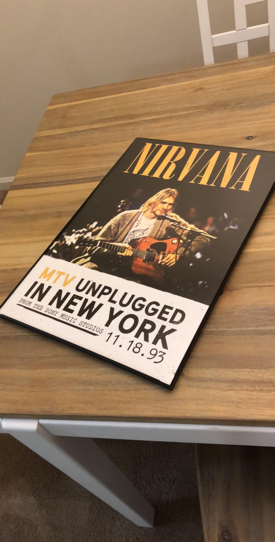 nirvana unplugged poster 0025