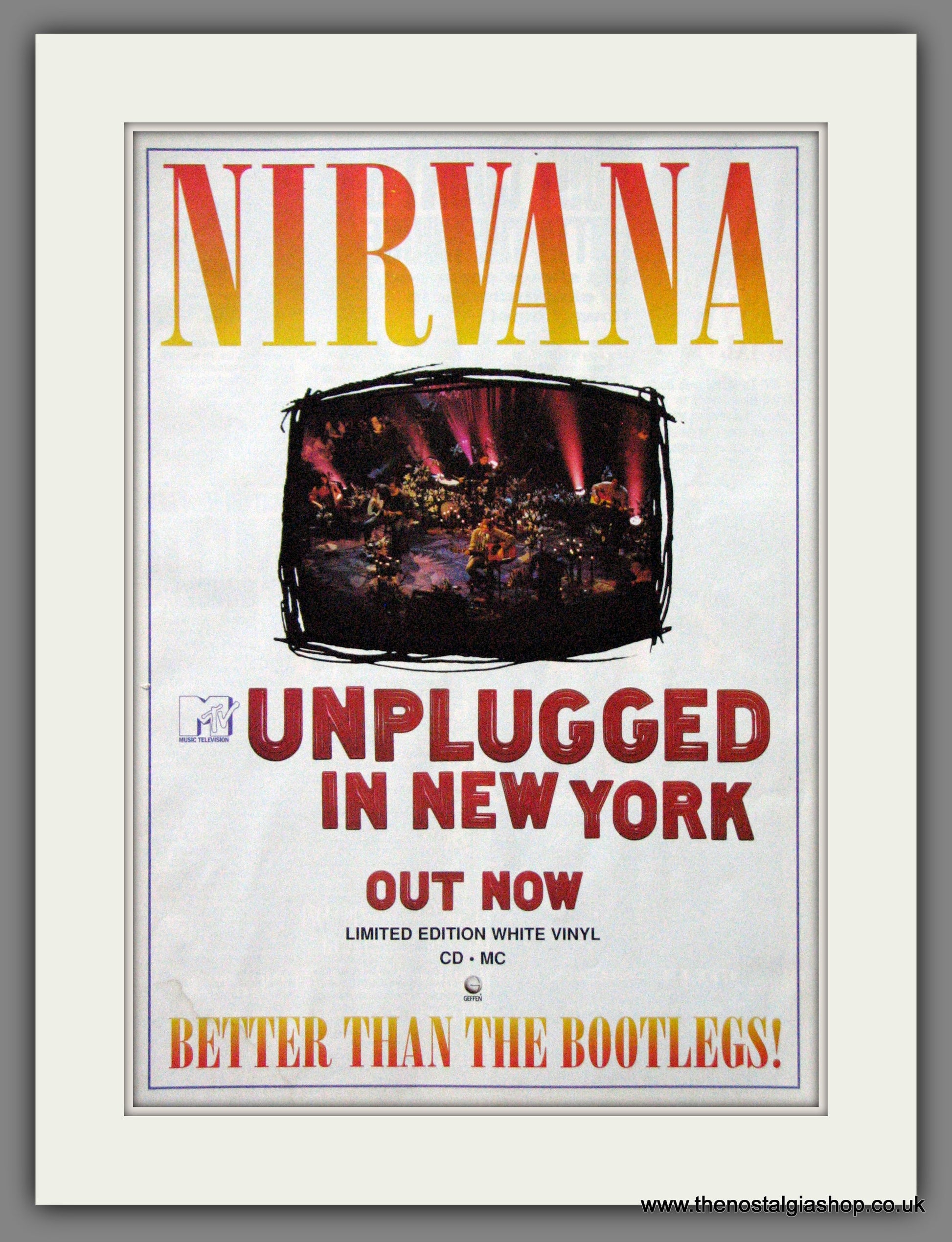 nirvana unplugged poster 0030