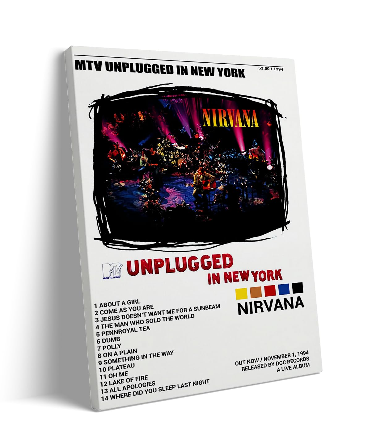 nirvana unplugged poster 0031