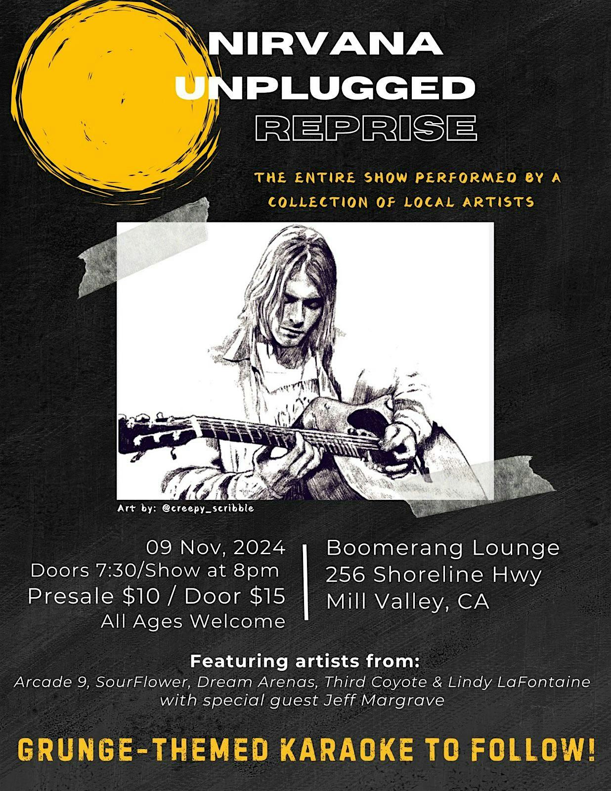 nirvana unplugged poster 0033