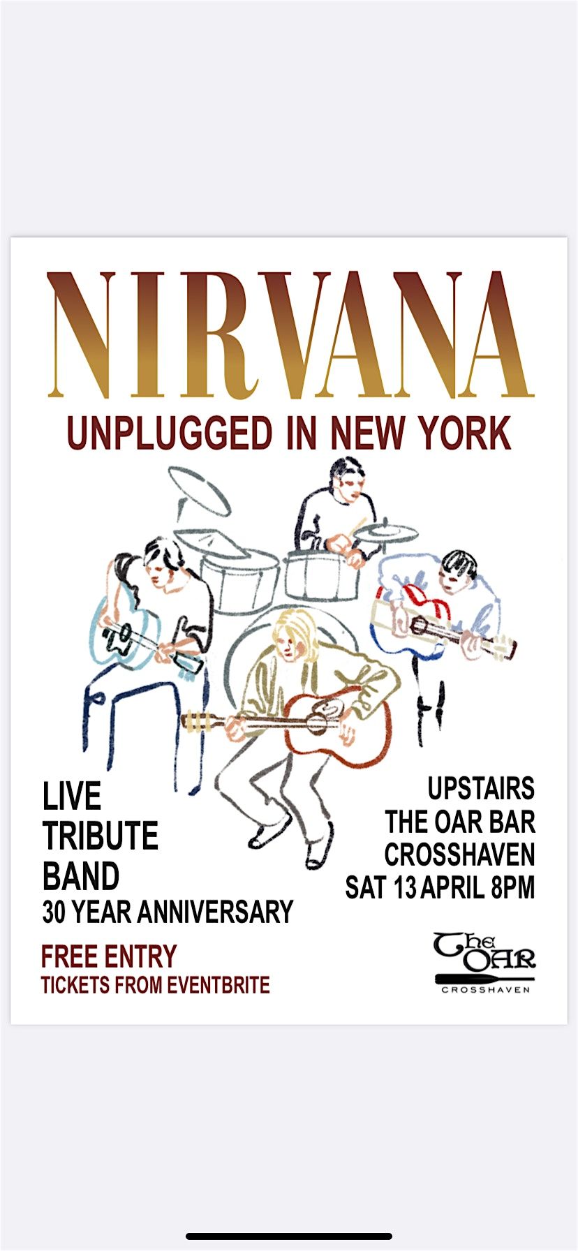 nirvana unplugged poster 0040