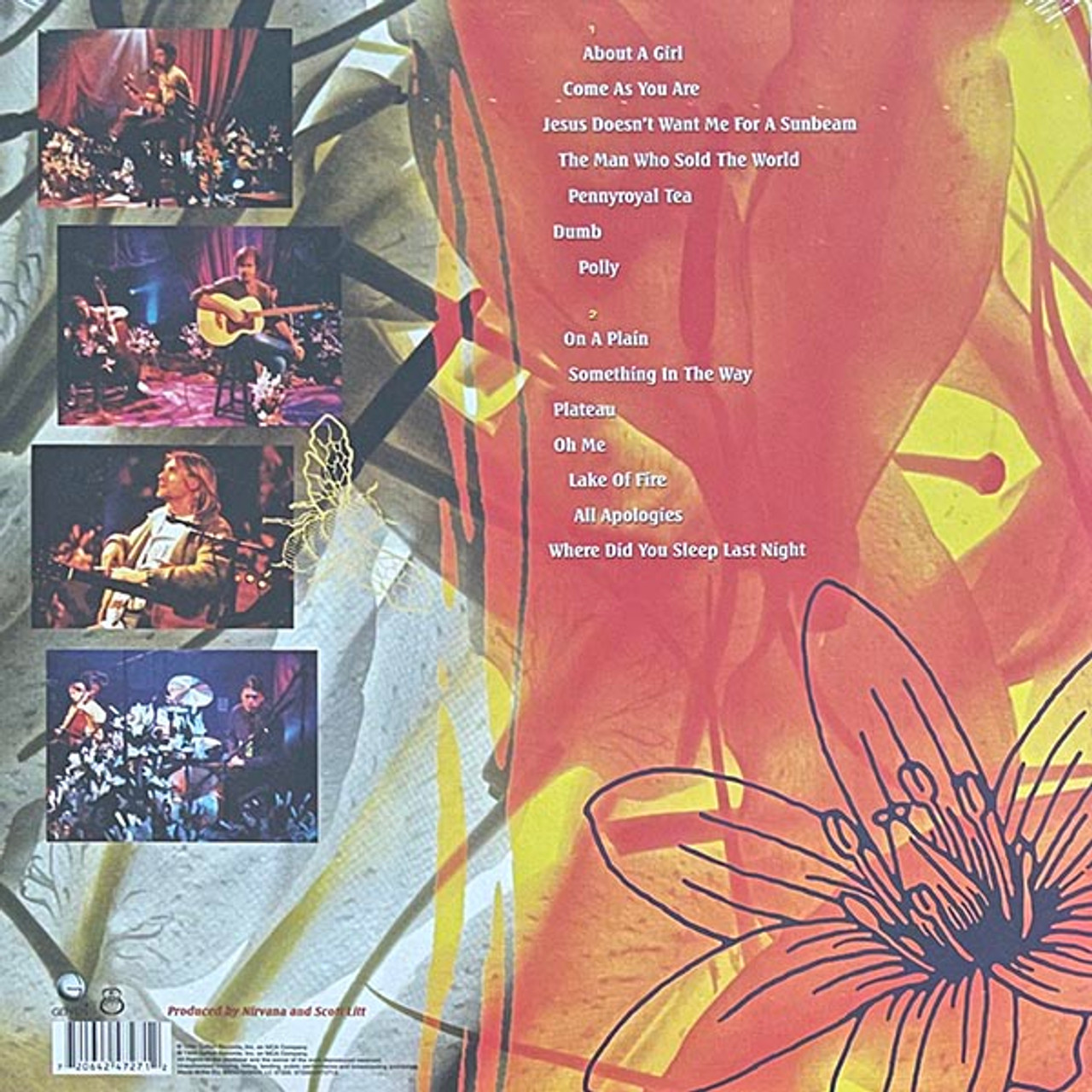 nirvana unplugged poster 0049
