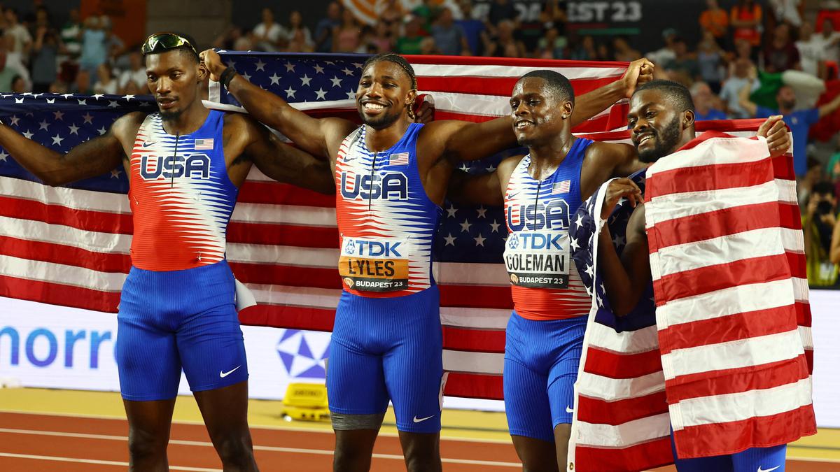 noah lyles budapest 0047