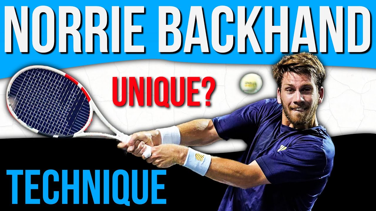 Norrie backhand video