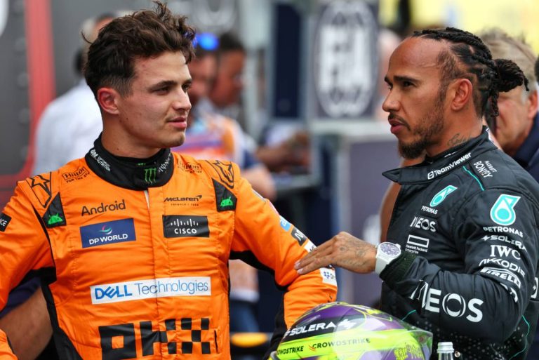 Norris Mercedes rumors.