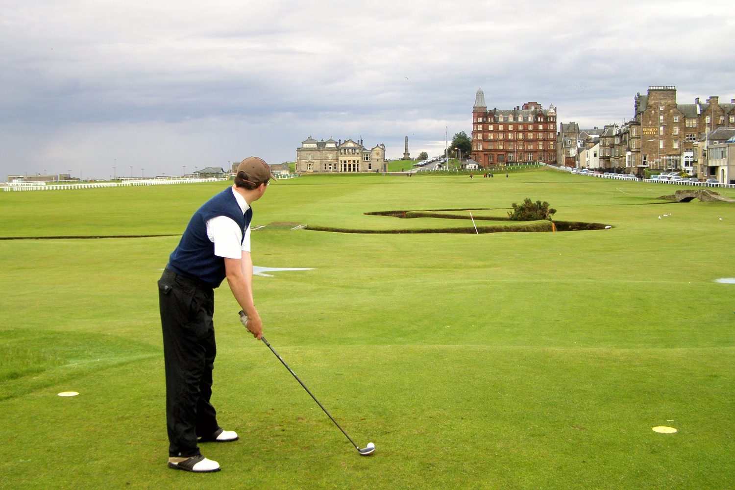 Old Course panoramic views