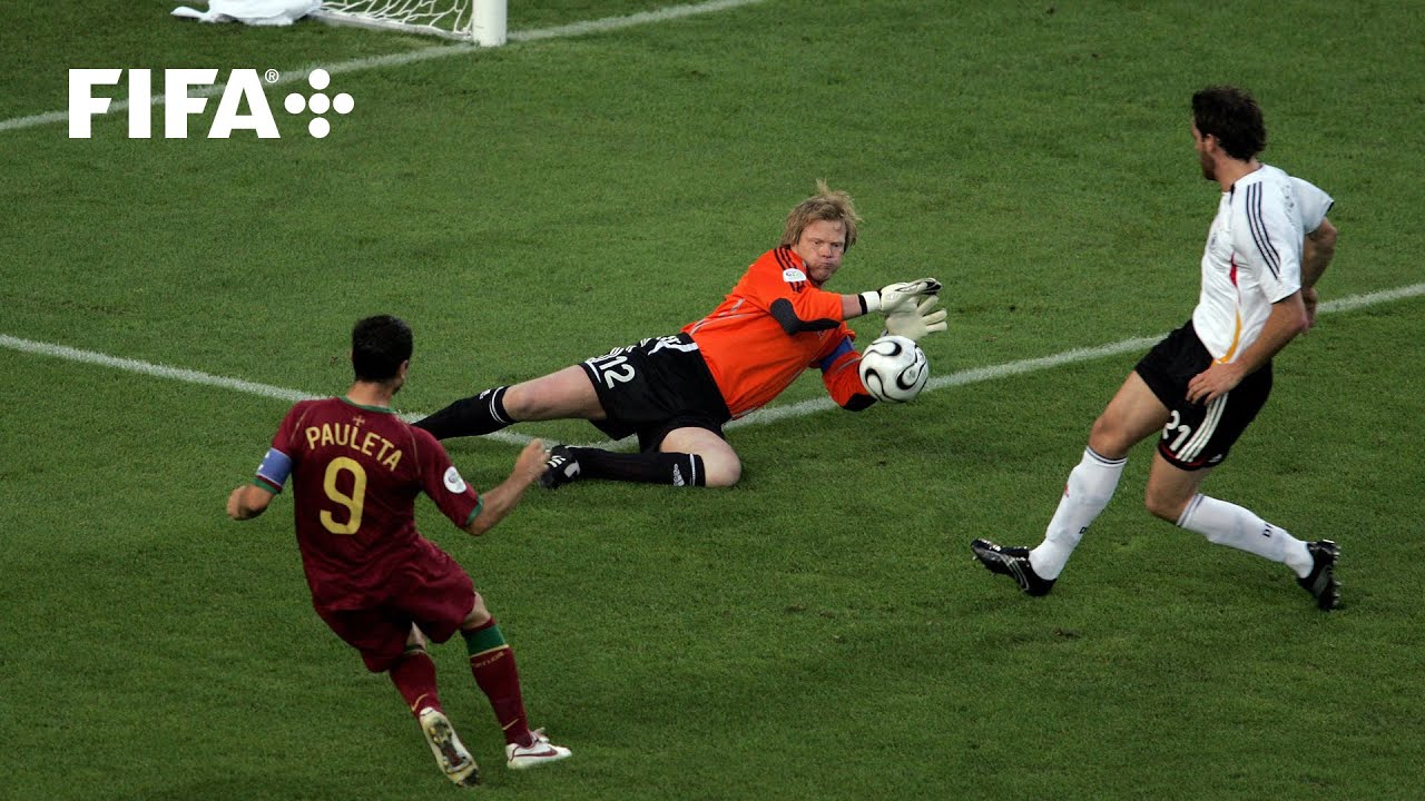 Oliver Kahn World Cup iconic saves.