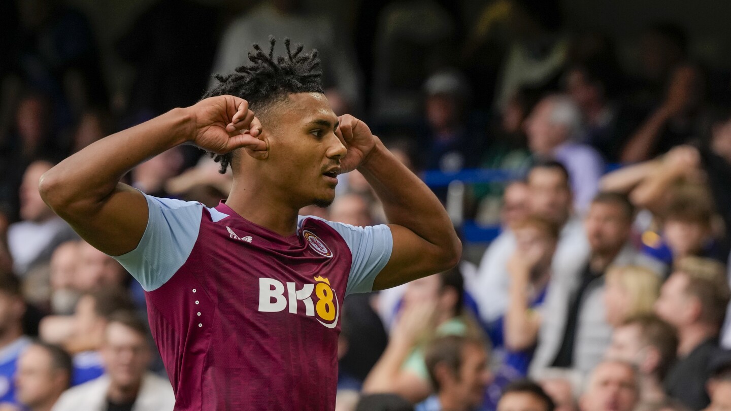 ollie watkins celebration 0009