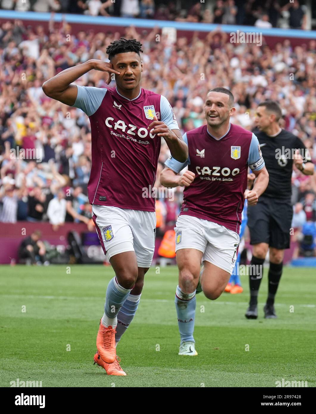 Ollie Watkins goal celebration