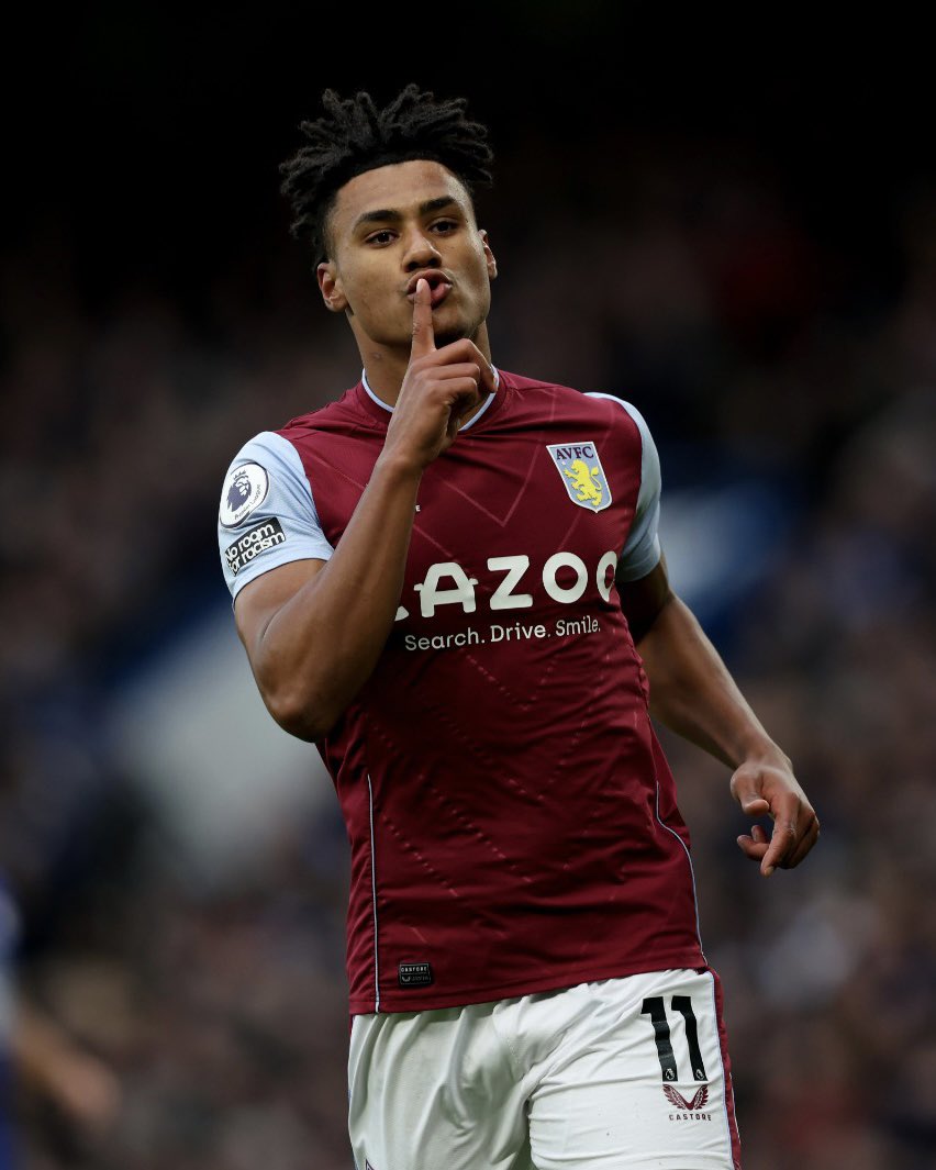 Ollie Watkins post-goal reaction