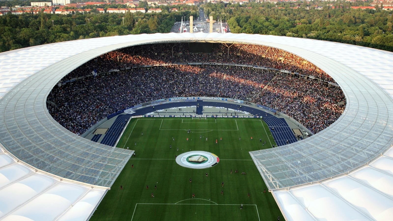 Olympiastadion architectural design