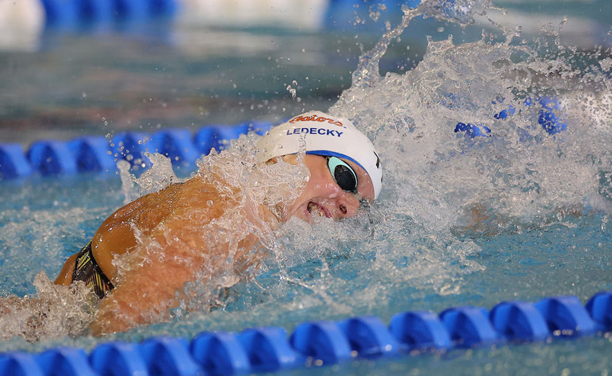 Olympic hopefuls swimming
