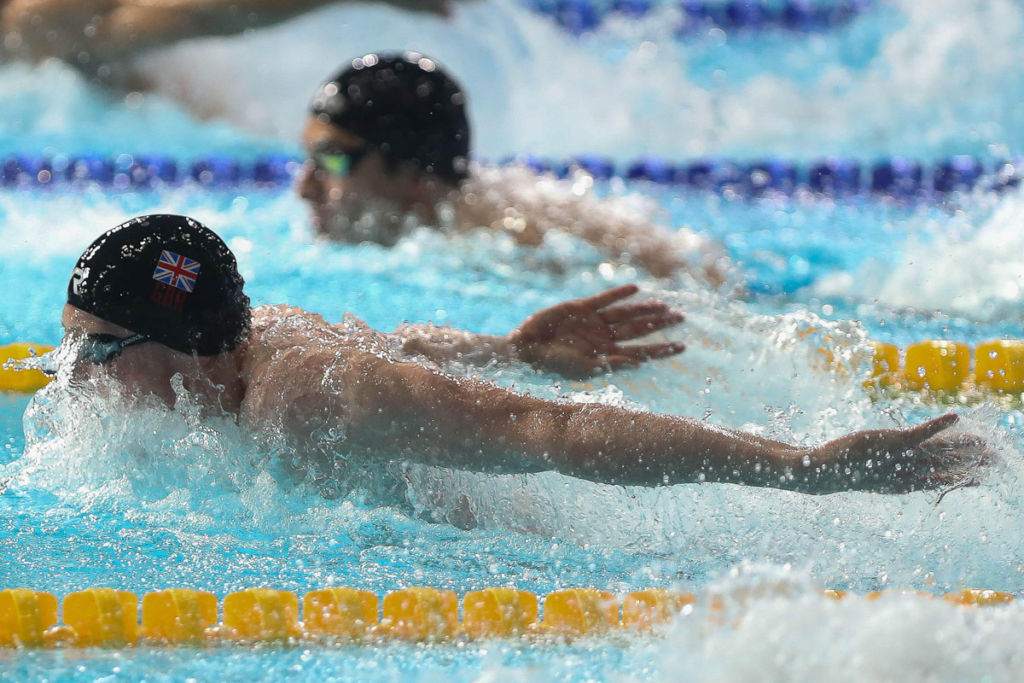 Olympic swimming moments