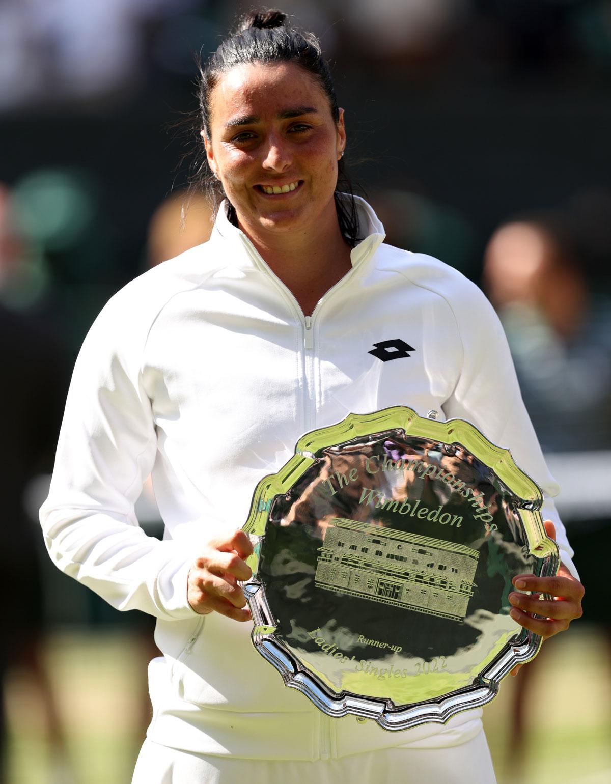 Ons Jabeur Grand Slam run