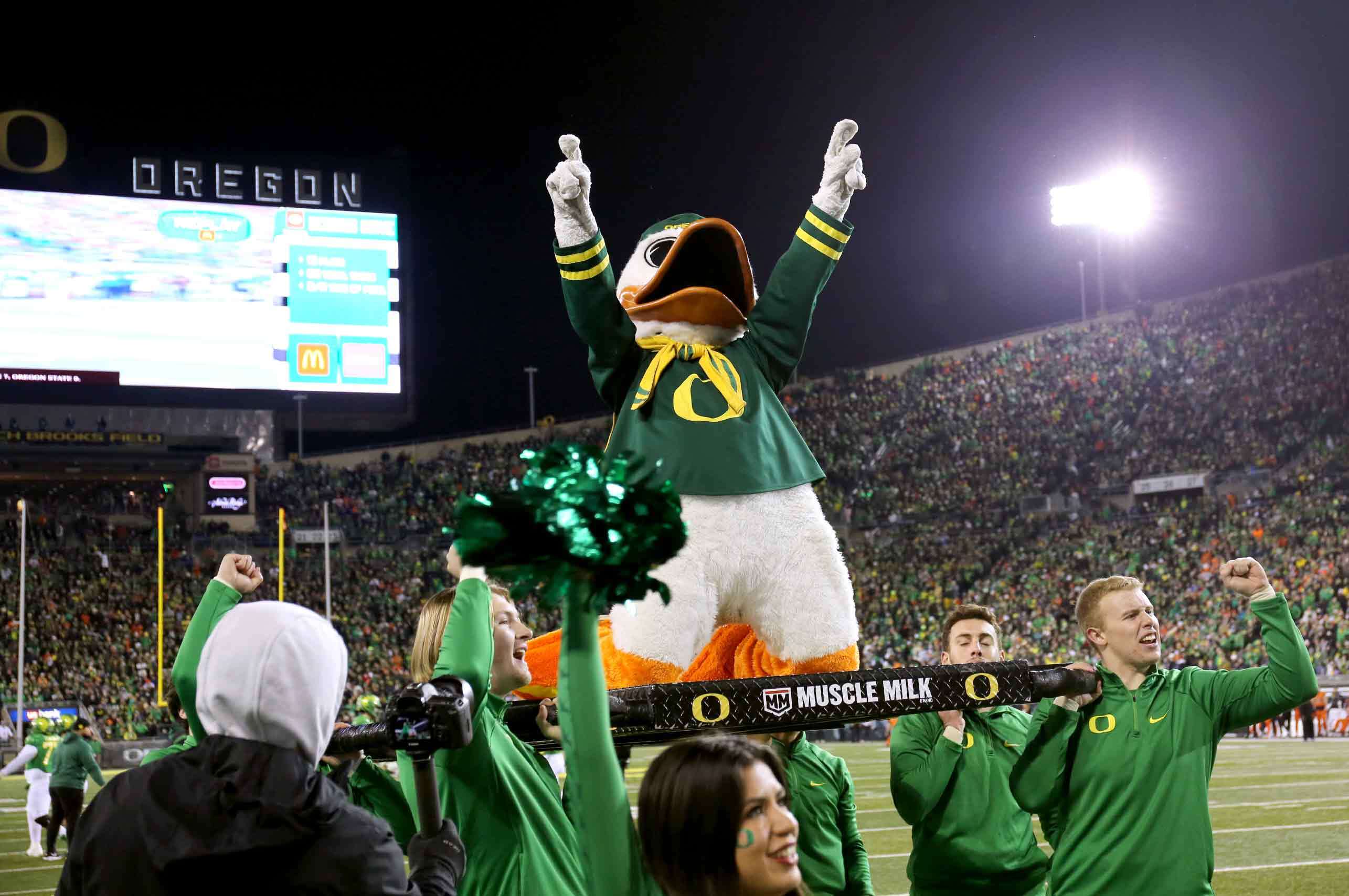 Oregon Ducks football fans