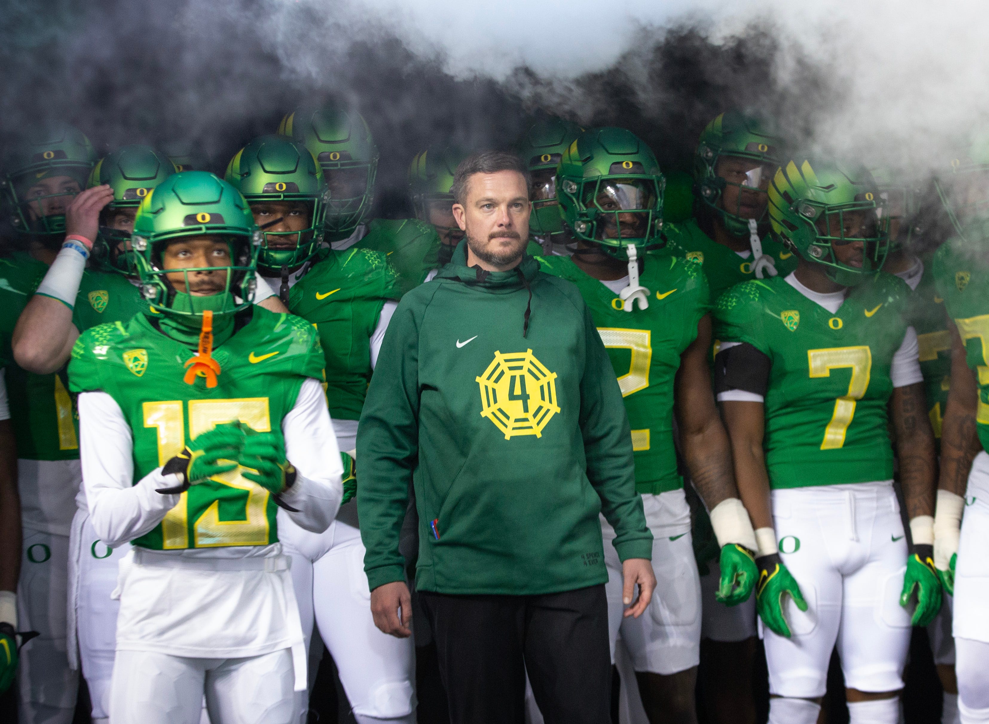 Oregon Ducks football uniforms