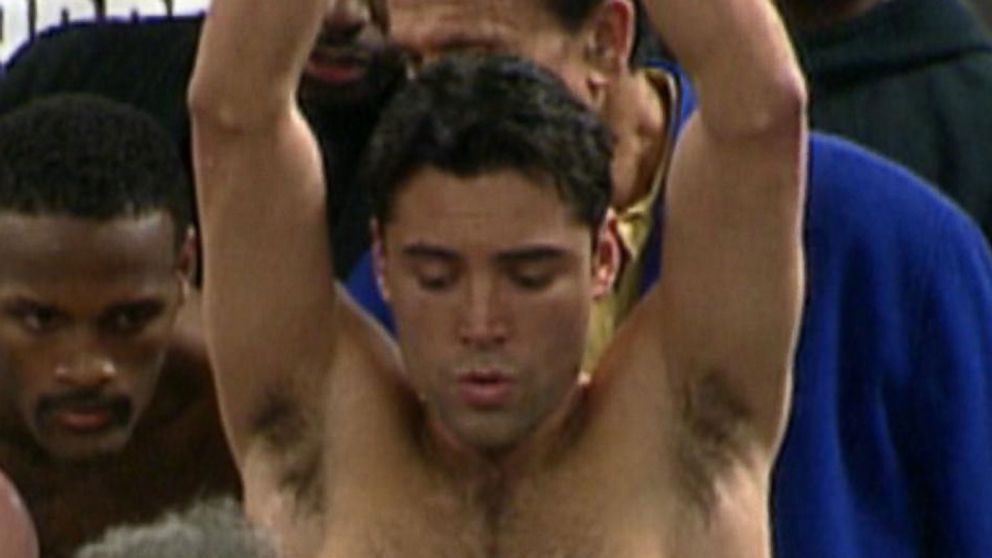 oscar de la hoya weigh in 0011
